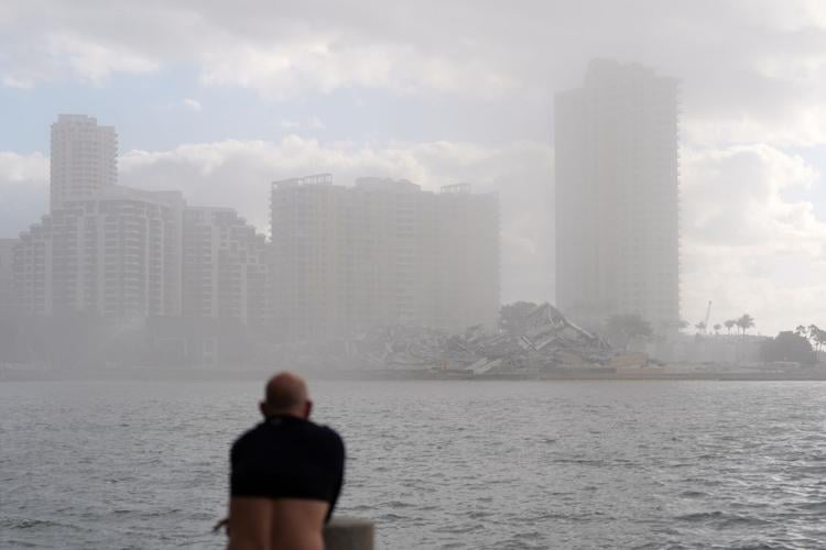 Miami Hotel Implosion