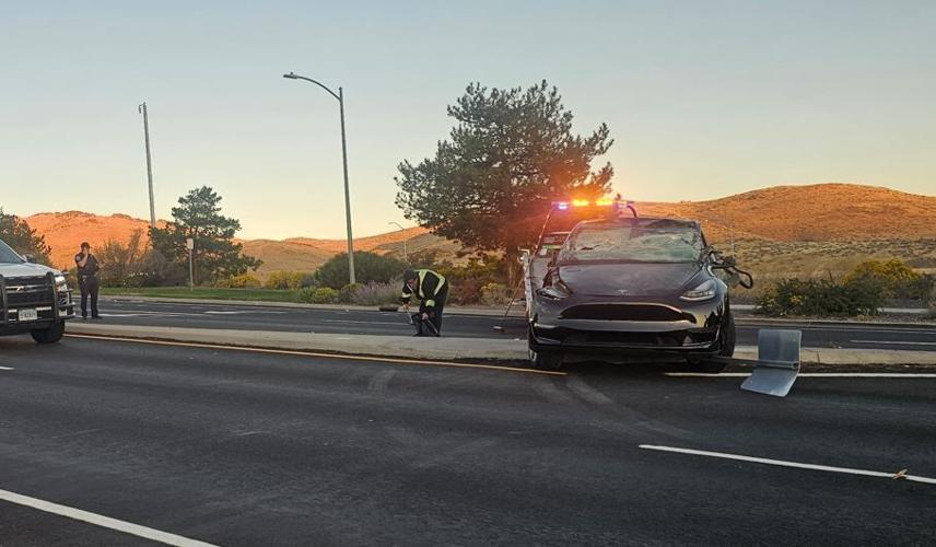 Tesla crash