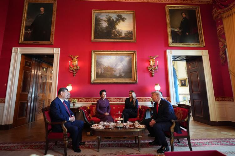 APTOPIX Trump Xi