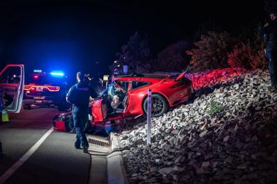 Street racing crash