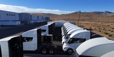 Tesla semi-truck factory