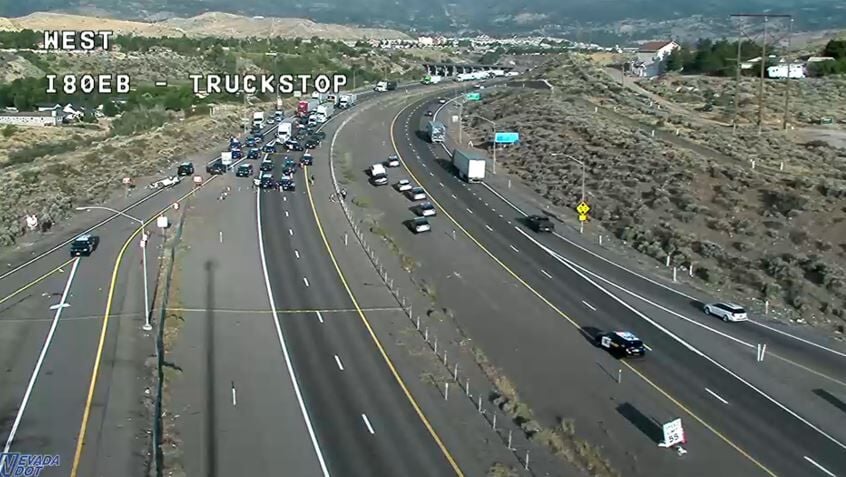 Truckstop I-80 NDOT camera