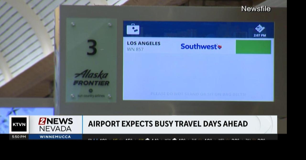 Reno-Tahoe International Airport expecting busy travel days ahead ...