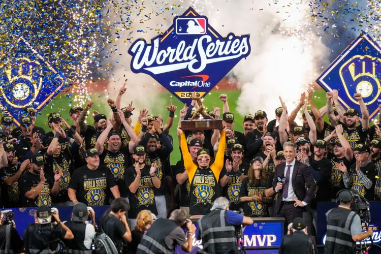 APTOPIX World Series Brewers Rays Baseball