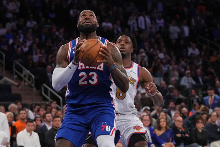 76ers Knicks Basketball