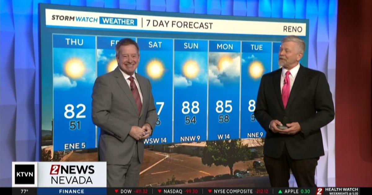 Mike Alger Introduces 2 News Nevada's New Storm Watch Weather Chief ...