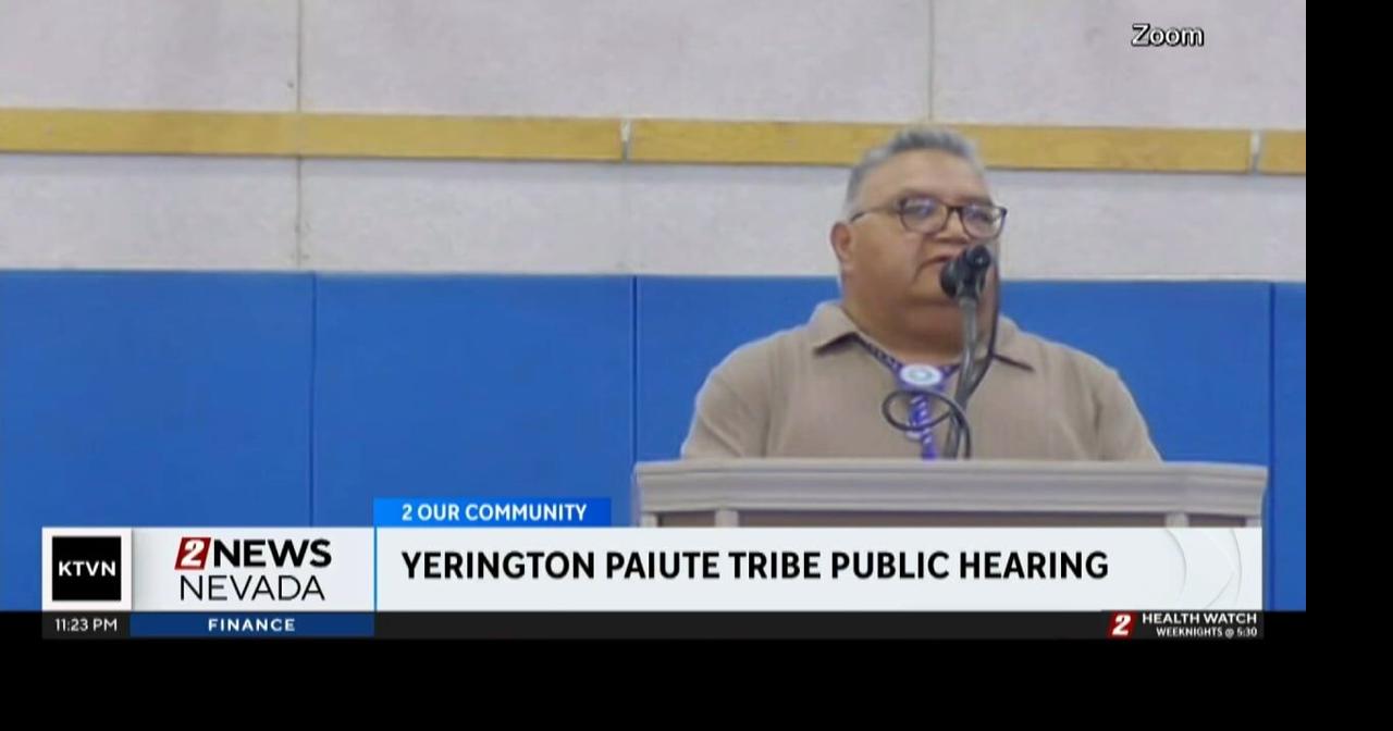 Yerington Paiute Tribal Council Public Hearing Video
