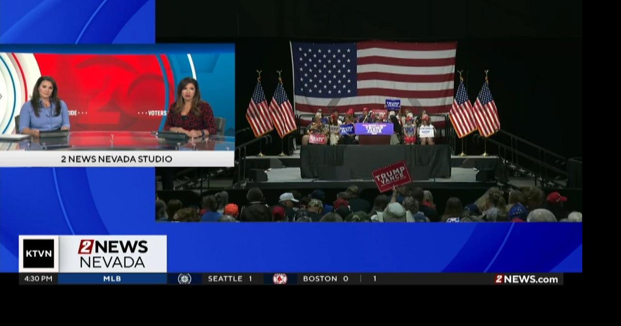 Live look at JD Vance rally in Reno | Campaign 2024 | 2news.com