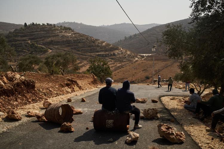 APTOPIX Israel Palestinians West Bank