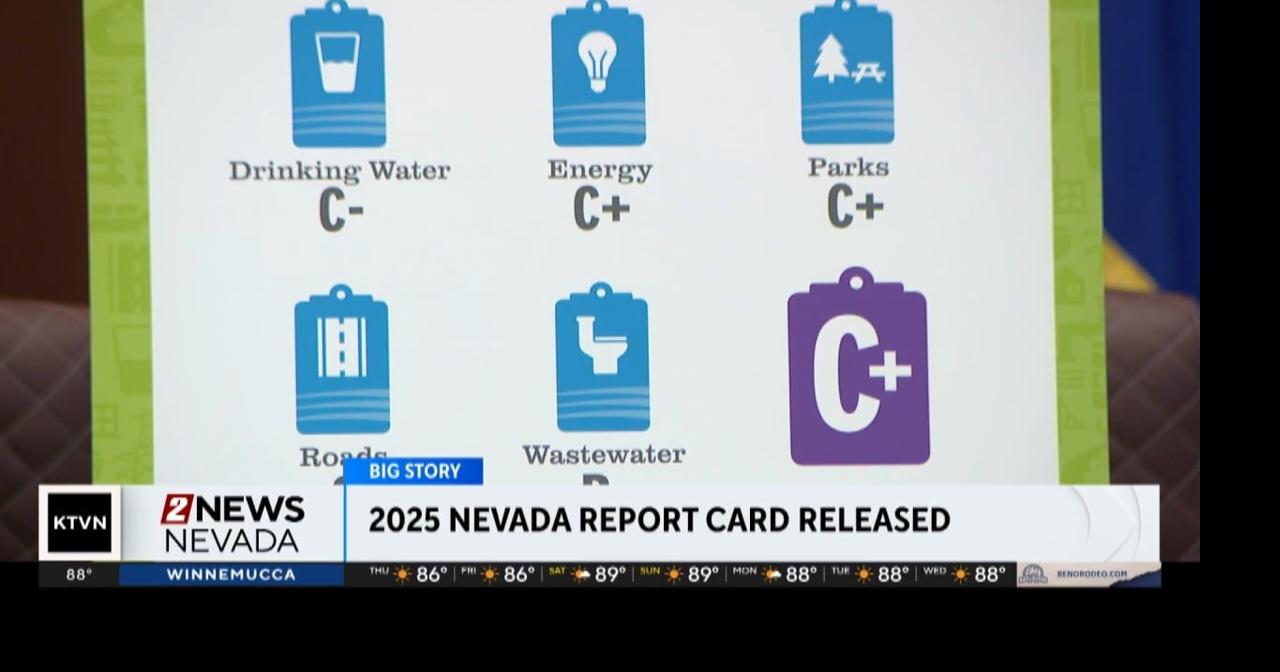 Nevada gets infrastructure report card