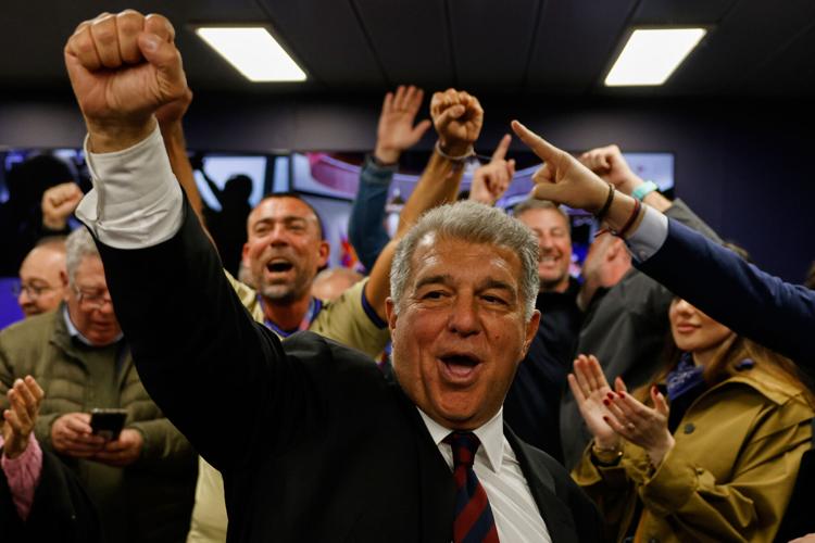 Spain Barcelona New President Soccer