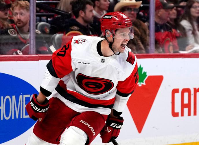 APTOPIX Hurricanes Senators Hockey