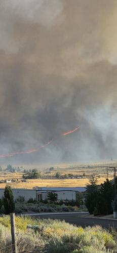 Viewer Submission - Hawk Fire from the petco in Red Rock - Josh Roberson 3.jpg
