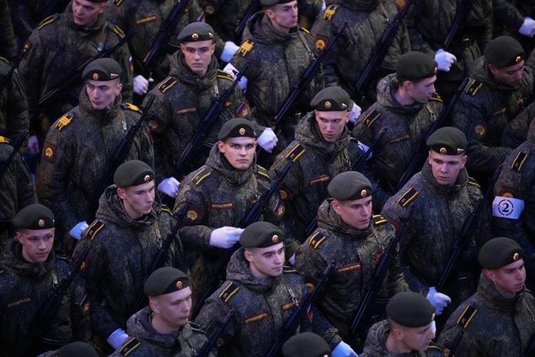 Russia Victory Day Parade Rehearsal