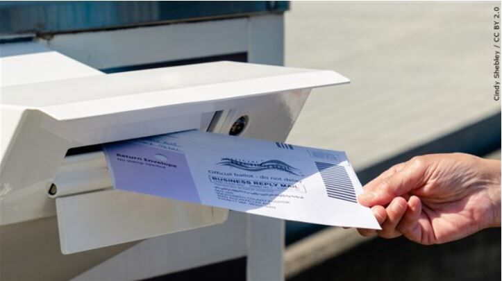 Ballot in mail