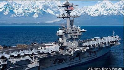 Navy Carrier Sidelined by Virus is Back Operating in Pacific