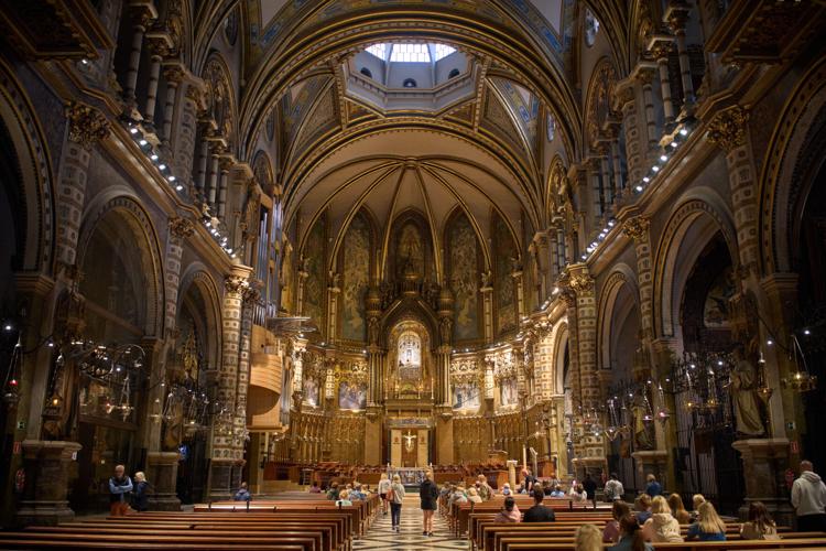 Spain Pope Sagrada Familia Montserrat