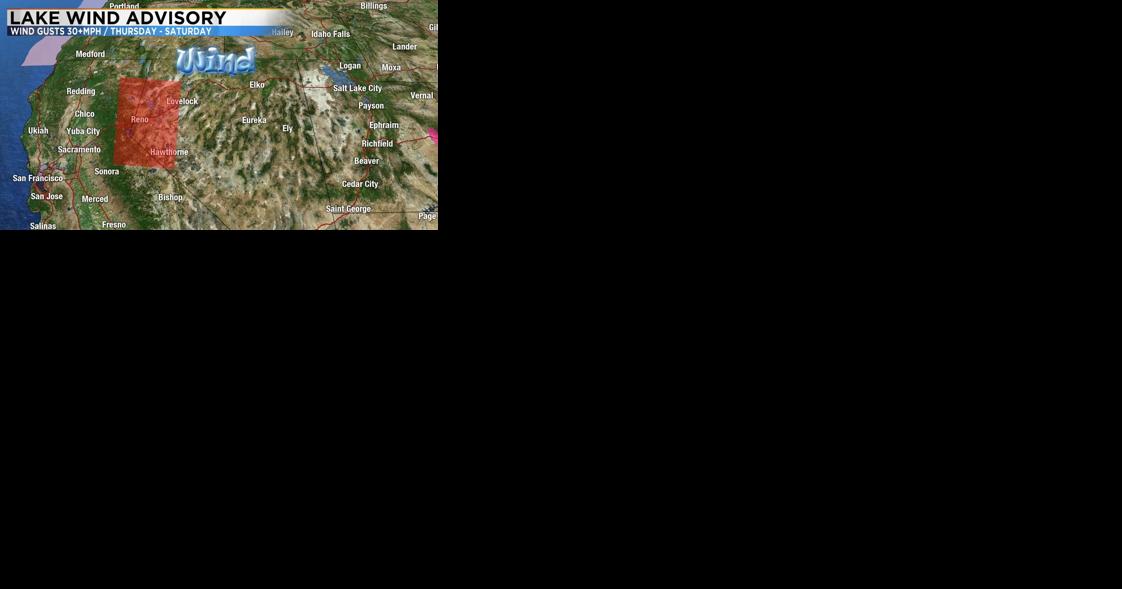 Lake Wind Advisory Thursday Until 8pm Friday - Vimarsana News