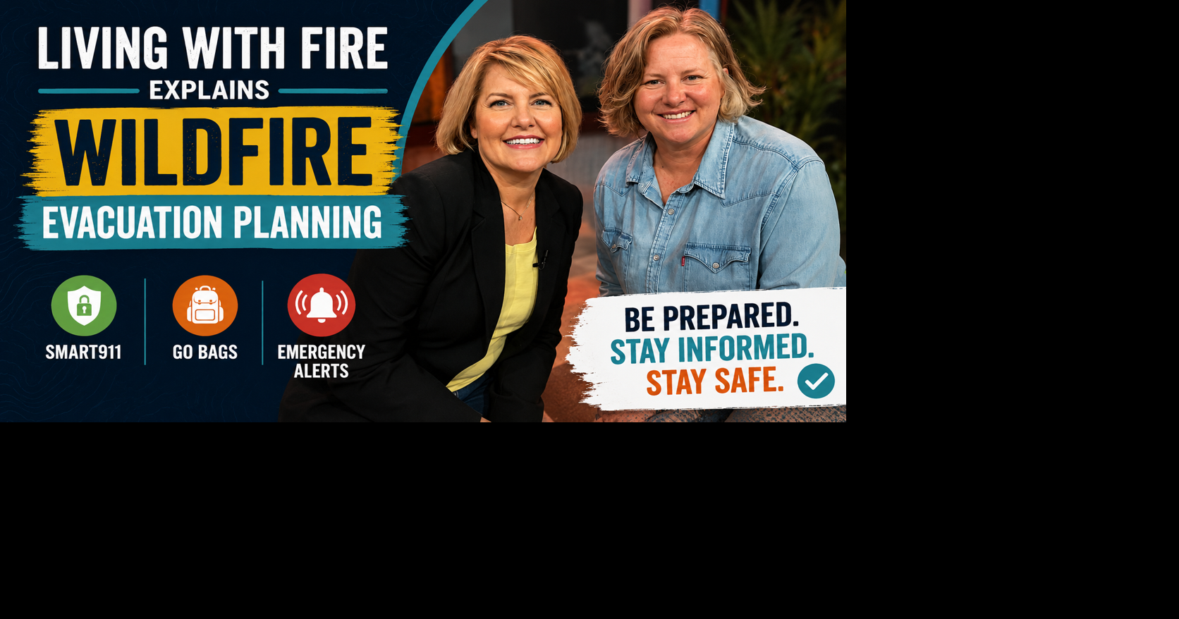 Living With Fire Explains Wildfire Evacuation Planning | Smart911, Go ...