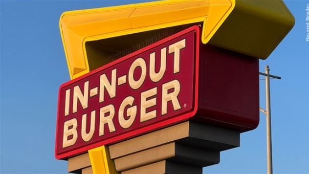 In-N-Out Burger sign