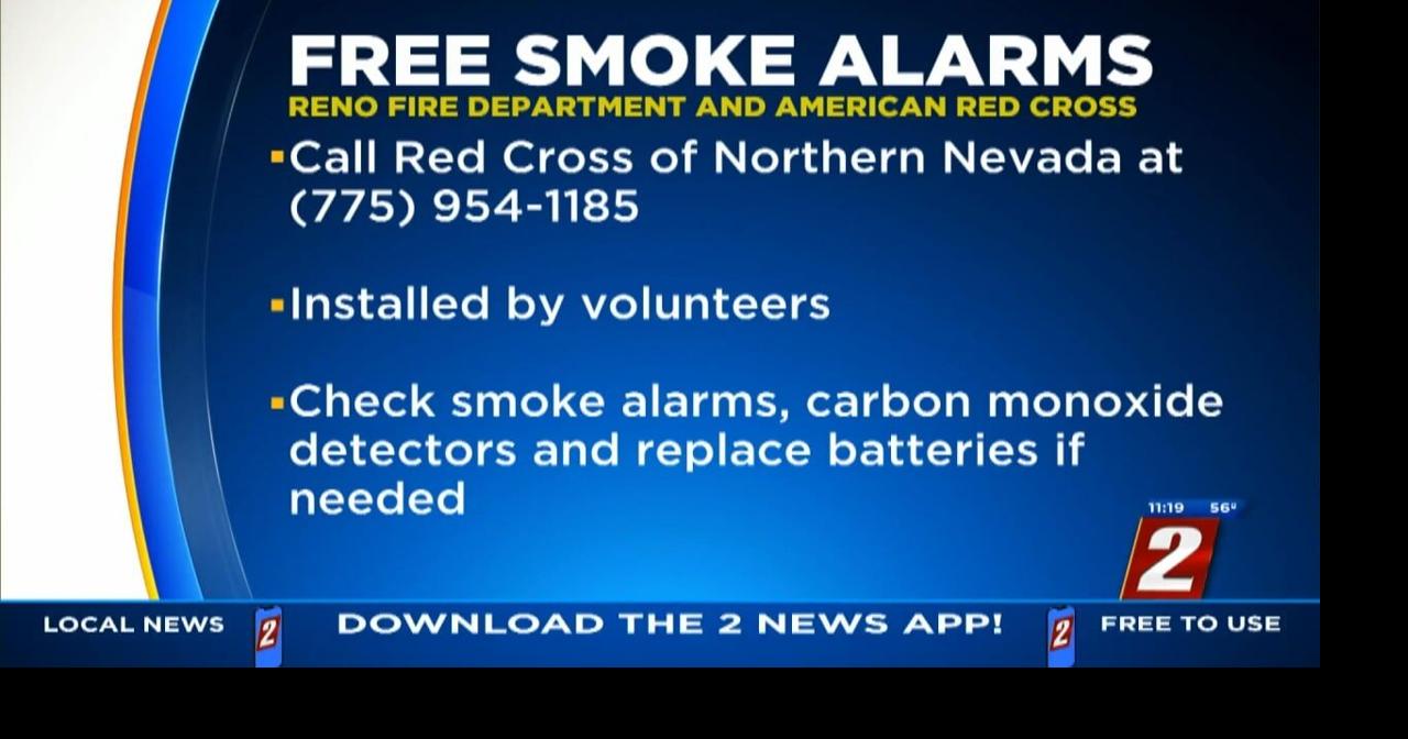 Reno Fire Department Partners with American Red Cross to Provide Free ...
