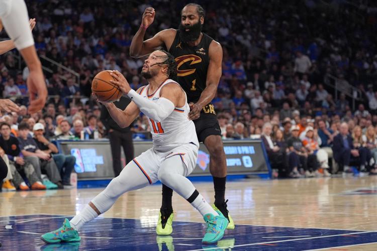 Cavaliers Knicks Basketball