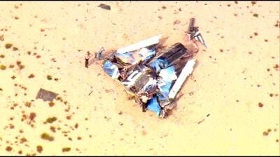 Virgin Galactic Says Space Tourism Rocket Lost Over Mojave Desert
