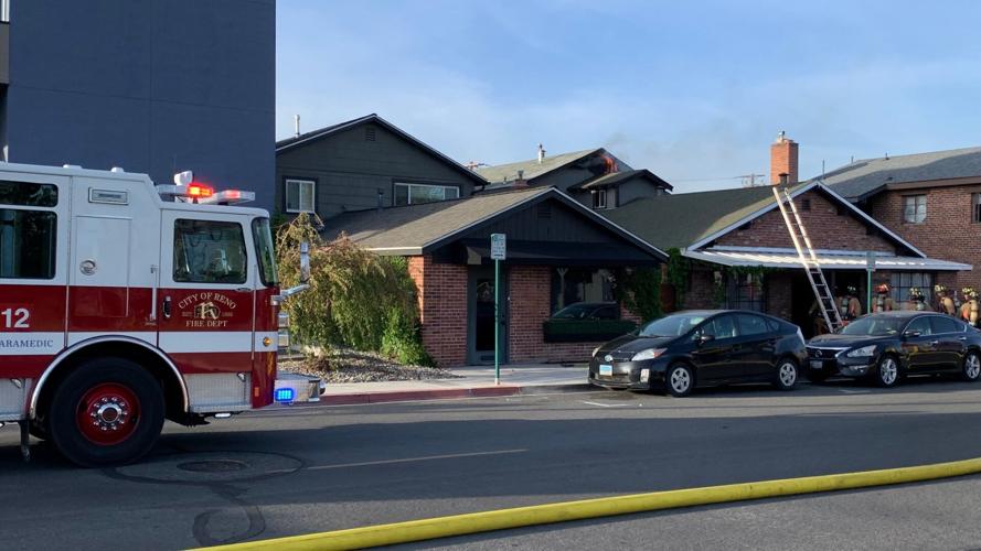 Multiple units on scene of Structure Fire at Holcomb Ave. and Vesta Street in Reno