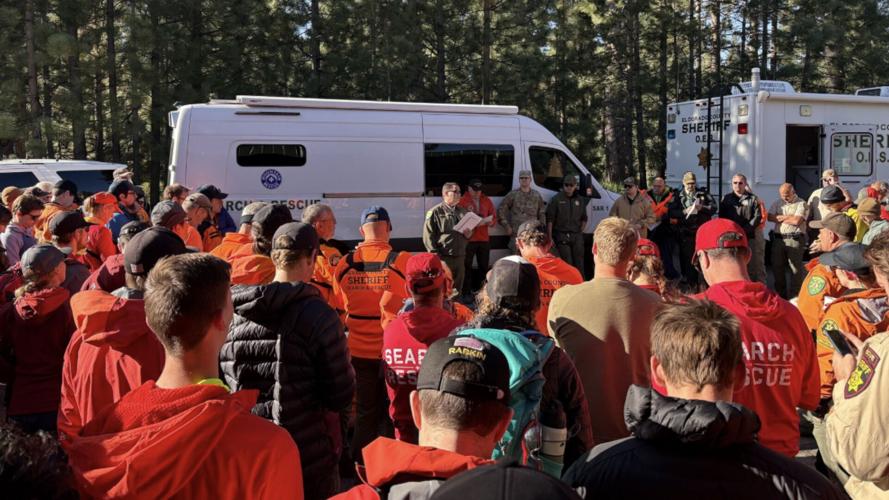 missing hiker search in El Dorado County