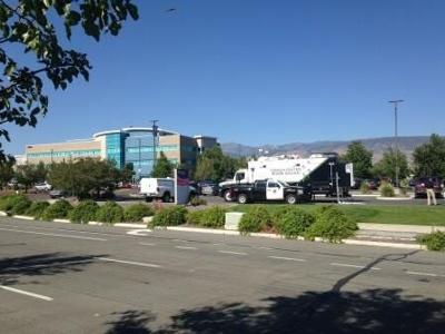 Police: Suspicious Item Just Security Devices Stuck to Truck