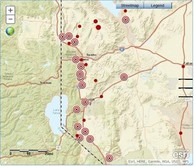 Power Outages in Northern Nevada