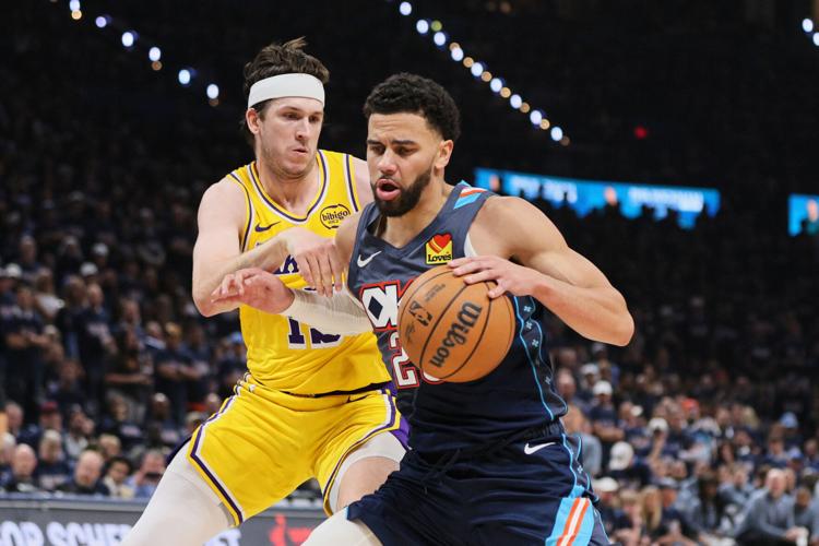 Lakers Thunder Basketball