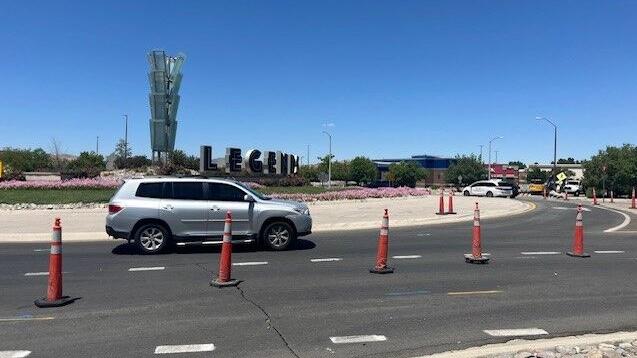 Legends Roundabout Construction
