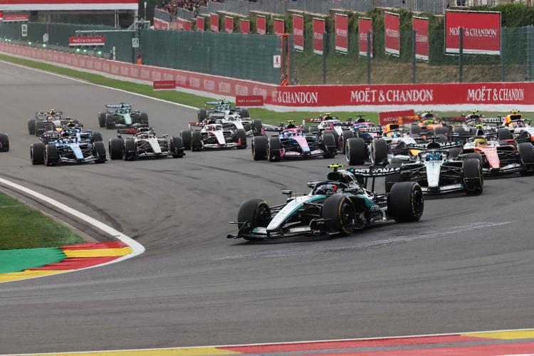 Belgium F1 GP Auto Racing