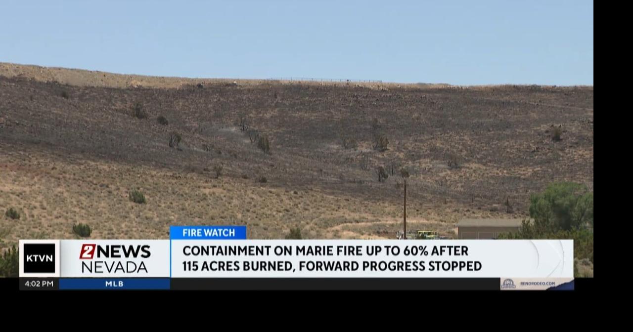 Containment on Marie Fire now at 60% | Fire Watch | 2news.com