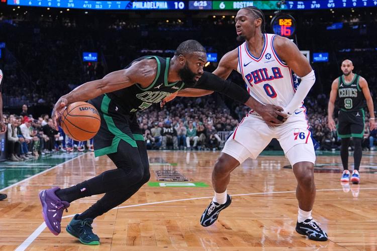 76ers Celtics Basketball