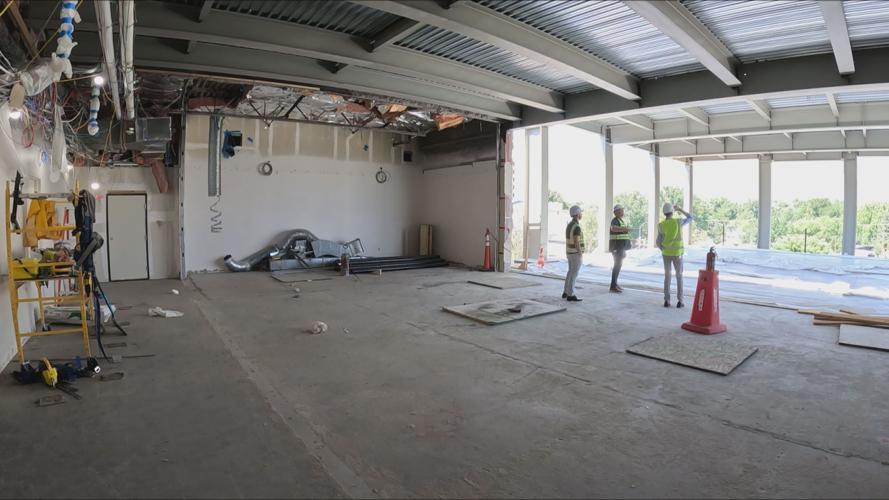 LCB Chief of Operations Shows 2 News Nevada Crew Third Floor Expansion