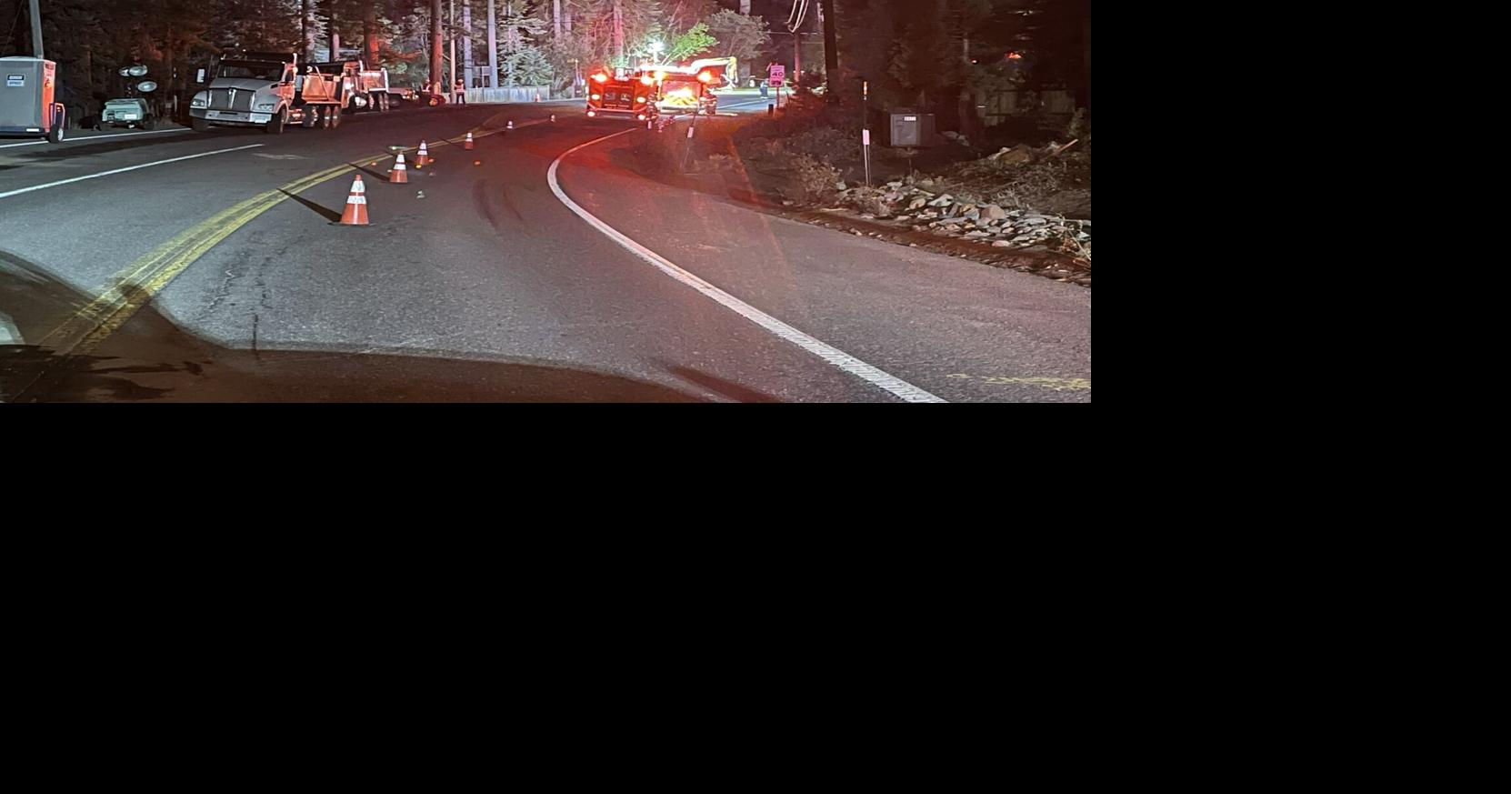 SR28 Closed Due to Gas Line Break