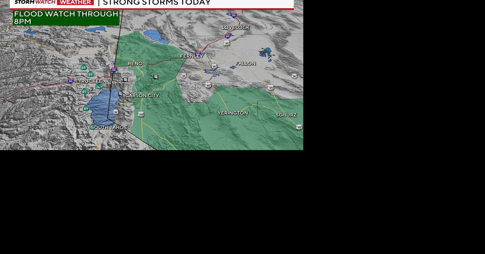 Strong Storms Possible, Flood Watch Posted Through 8pm Wednesday | News ...