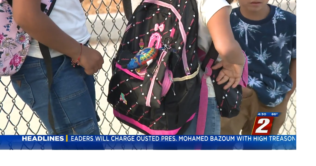 An Exciting First Day for Washoe and Carson City Schools School