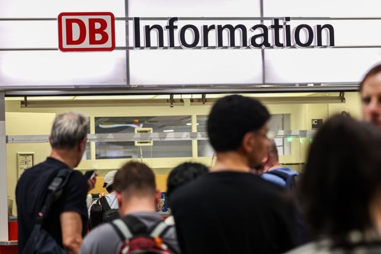 Germany Trains Halted