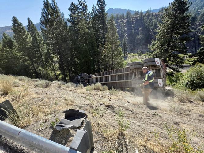 Semi-truck crash on I-80 near Nevada border