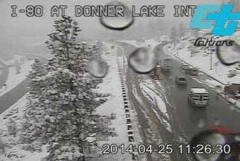 I-80 Westbound Reopens to Traffic Over Donner Pass