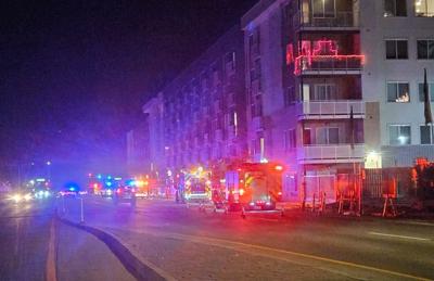 Moana Lane area fire