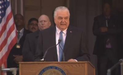 Steve Sisolak Nevada's Newest Governor, Delivers Inaugural Address