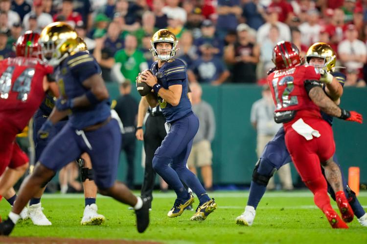 Wisconsin Notre Dame Football