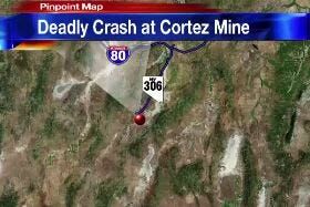 Employee Dies in Crash at Lander County Mine