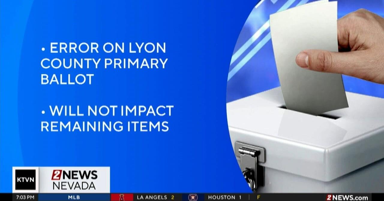 Lyon County Seeks Court Action to Correct Ballots, Hold Special Primary Election - Vimarsana News