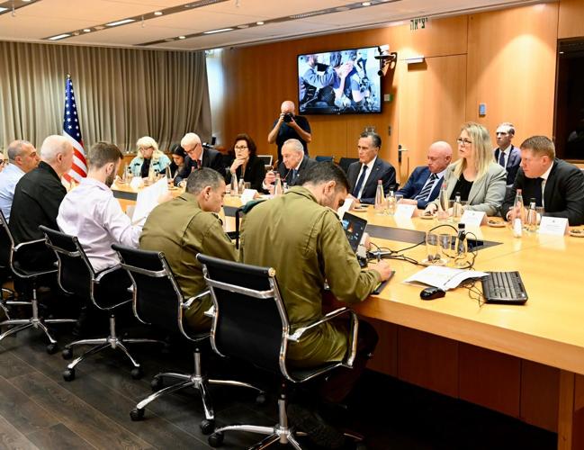 Israel delegation meeting