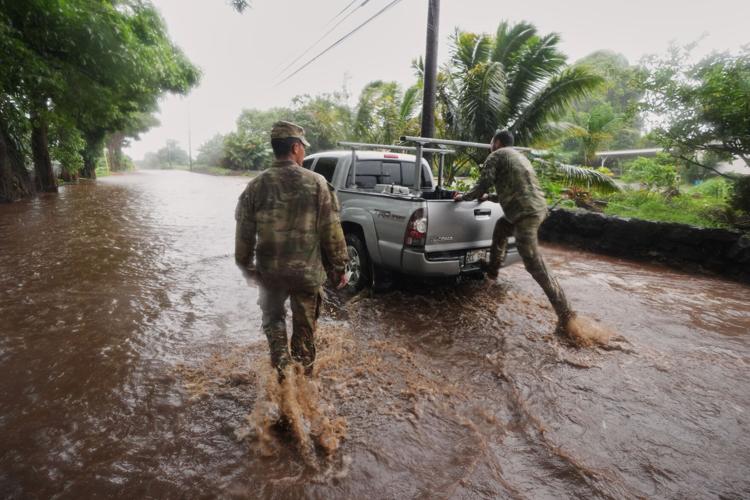 US Hawaii Extreme Weather Nolo